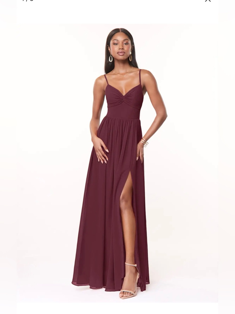 Azazie Zeya A-Line Dress
